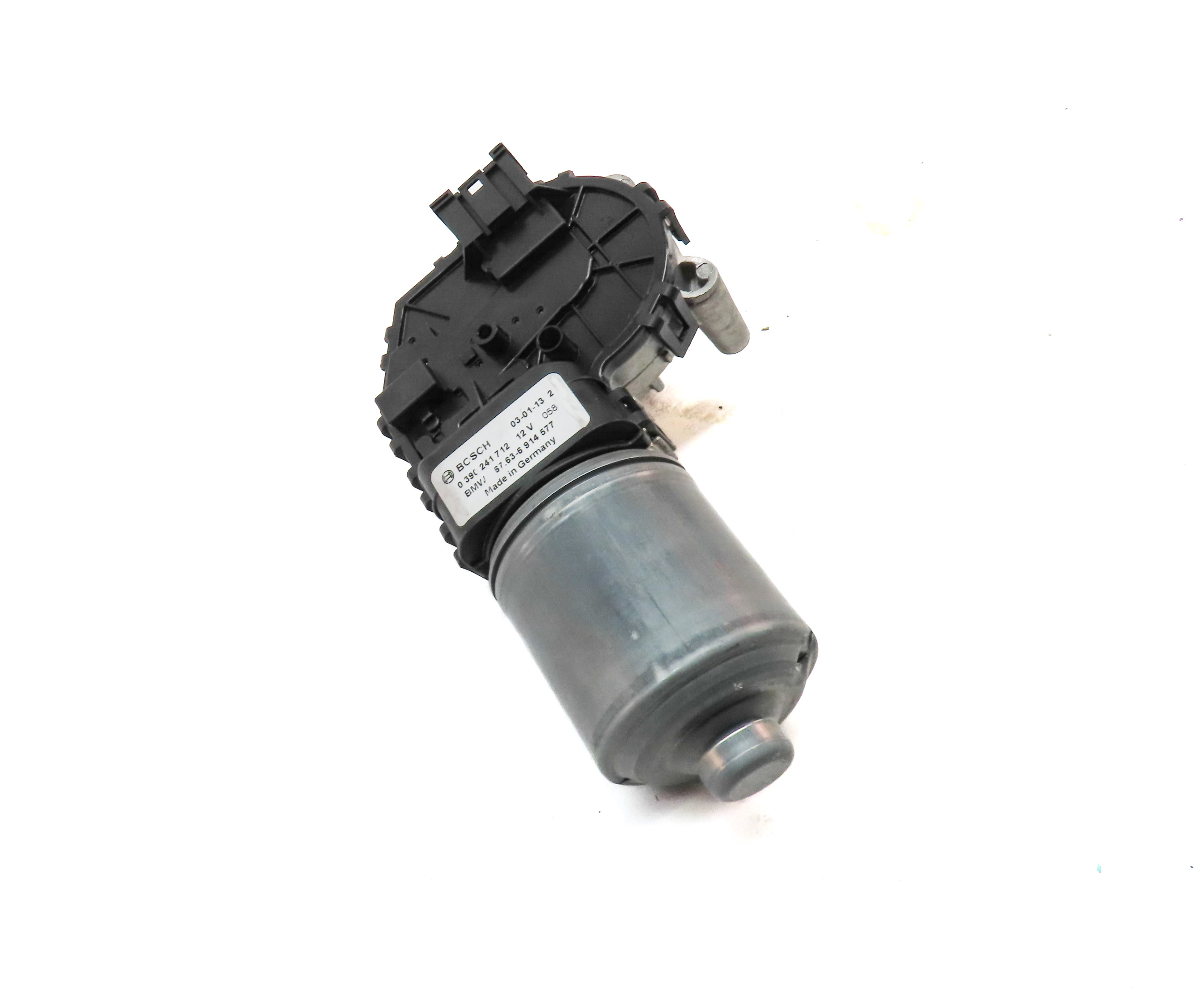 99-06 BMW 320i 323i 325i 328i 330i M3 (E46) WINDSHIELD WIPER LINKAGE w/ MOTOR — exact item pictured